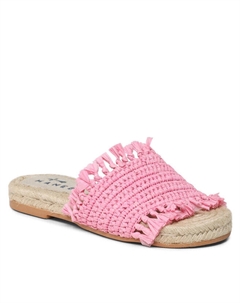 Эспадрильи Manebi FringedKnots Raffia, розовый