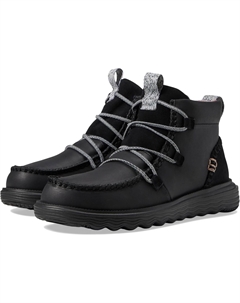 Ботинки Reyes Boot Leather, цвет Black/Black Hey dude
