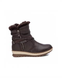 Ботильоны - Коричневые - На плоской подошве, коричневый Refresh