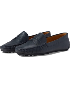 Лоферы Naples, цвет Navy Grainy Marc joseph new york