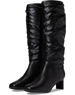 Сапоги женские Kyndall Rise высокие на каблуке, черный Clarks