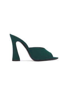 Мюли Suite, цвет Drawn Green Saint laurent
