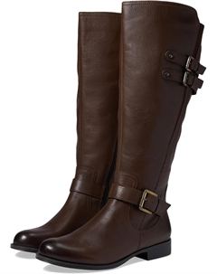 Сапоги Jessie Wide Calf, цвет Chocolate Wide Calf Leather Naturalizer