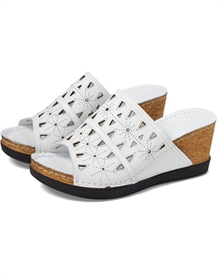 Босоножки Fusawedge, белый Spring step