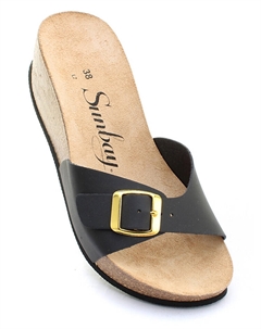 Мюли Lotus, черный Sunbay