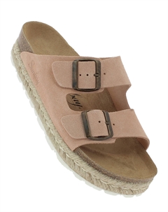 Мюли Leder Orange, розовый Sunbay