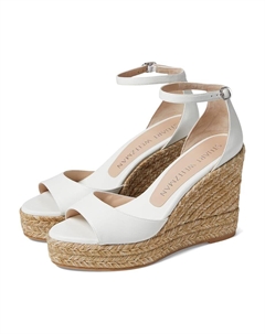 Туфли Nudistcurve Espadrille Wedge, белый Stuart weitzman