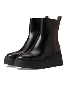 Ботинки Geller Wedge Bootie, цвет Black/Brown Michael kors