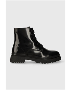 Кожаные байкерские ботинки Aligrey, черный Gant