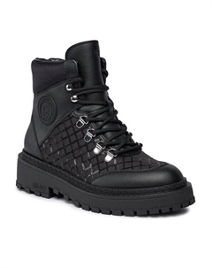 Ботильоны на шнуровке, черный Liu jo