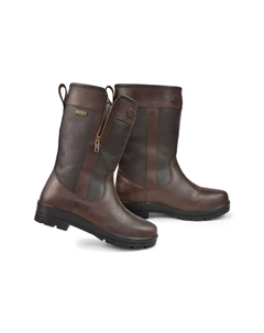 Кожаные деревенские сапоги Абруццо, коричневый Brogini