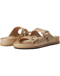 Сандалии Piper Slide Sandal, цвет Platino Stuart weitzman