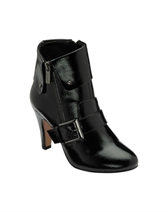 Черные лакированные ботильоны Nanci, черный Lotus