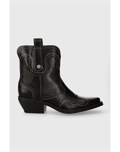 Кожаные ковбойские сапоги Waynoa, черный Steve madden