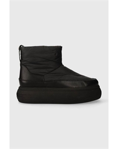 Зимние ботинки женские на платформе, черный Steve madden