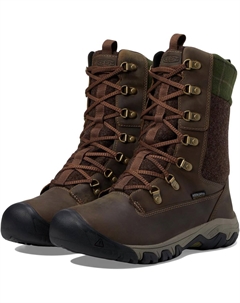 Зимние ботинки Greta Tall Boot Waterproof, цвет Dark Earth/Green Plaid Keen