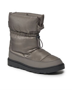 Женские ботинки Sannly стеганые на кулиске, серый Gant