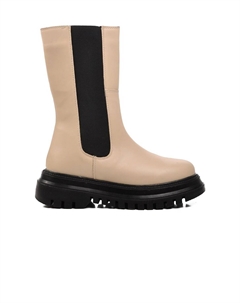 Женские ботинки Mariet Ecru с флисовой подкладкой Ayakmod