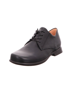 Женские ботинки на шнуровке, черный Think