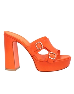 Сабо, оранжевый Santoni