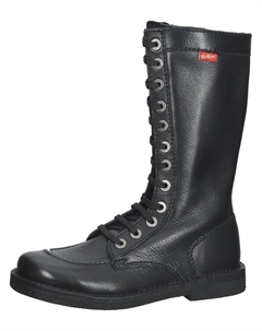 Ботинки на шнуровке, черный Kickers