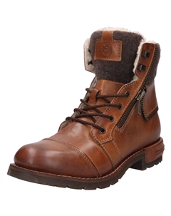 Ботинки на шнуровке, коричневый/коньяк Bugatti