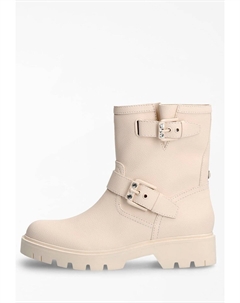 Ботильоны на платформе, кремовые Guess