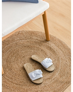 Женские домашние тапочки с бантом, смешанный принт Lcw home