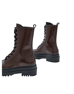 Ботильоны на шнуровке Udale, шоколад Edited