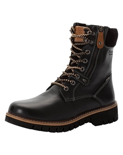 Ботильоны на шнуровке, черный Camel active