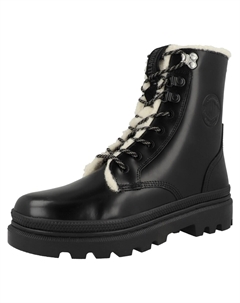 Ботильоны на шнуровке, черный Palladium