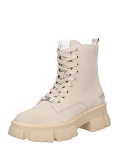 Ботильоны на шнуровке Tanker, крем Steve madden