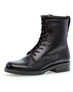 Ботильоны на шнуровке, черный Gabor