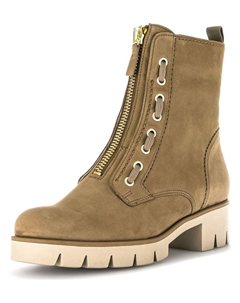 Ботильоны на шнуровке, коричневый Gabor