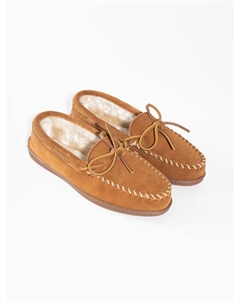 Мокасины Pileline hardsole, коричневый Minnetonka