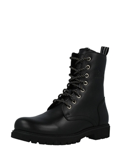 Ботильоны на шнуровке Frisia, черный Panama jack