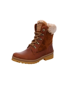 Ботильоны на шнуровке Tuscani, карамель Panama jack