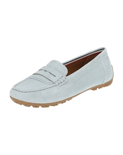 Мокасины Mokassin, светло-синий Geox