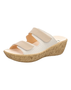 Мюли Tieffußbett Pantolette KATE, цвет Bianco/Kombi Think