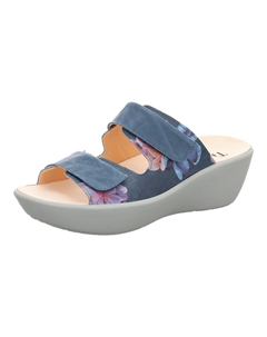 Мюли Tieffußbett Pantolette KATE, цвет Denim/Kombi Think