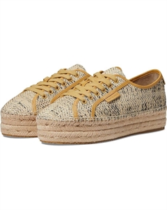 Оксфорды Seaside Oxford Espadrille, естественный Tory burch