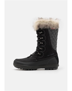 Зимние ботинки женские Garibaldi высокие стеганые, черный/серый Helly hansen