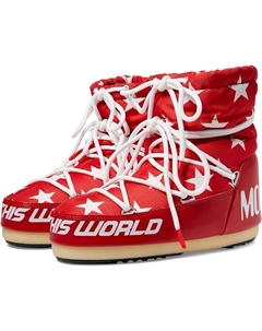 Ботинки Light Low Stars, цвет Red/White Moon boot