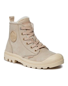 Ботильоны на шнуровке, бежевый Palladium