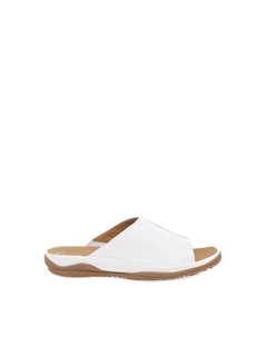 Кожаные повседневные шлепанцы широкого кроя 'Idol', белый Gabor
