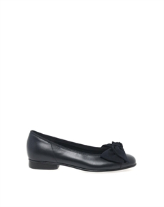 Туфли-балерины с бантом 'Amy', темно-синий Gabor