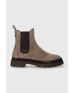 Замшевые ботильоны Aligrey, коричневый Gant