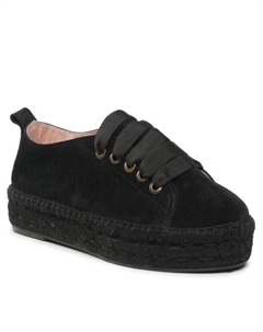 Туфли Manebi Lace-UpEspadrilles R, черный