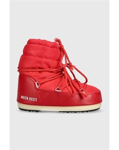 Зимние ботинки, красный Moon boot