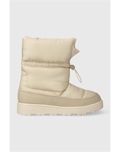 Женские зимние ботинки Snowmont стеганые на кулиске, кремовый Gant